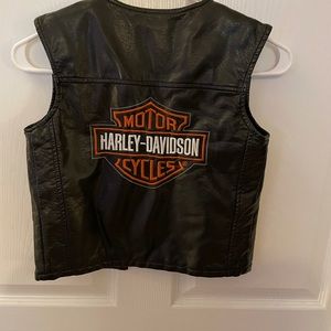 Kids Harley Davidson Vest 6/7 great condition